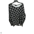 Top Long Sleeve By Lane Bryant In Black & White, Size: 2x