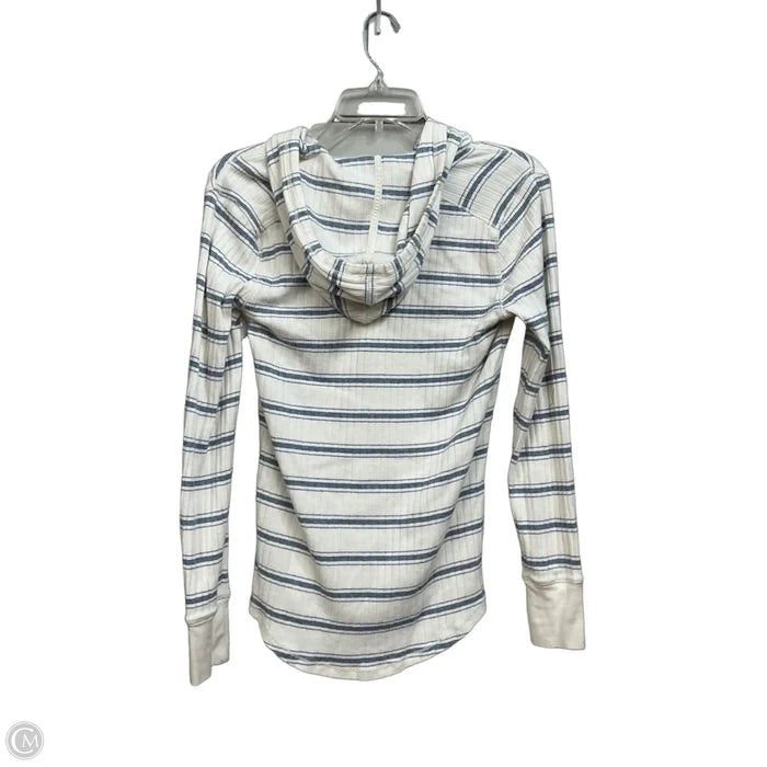 Top Long Sleeve By Lauren By Ralph Lauren In Striped Pattern, Size: S