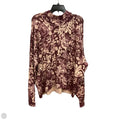 Top Long Sleeve By Lc Lauren Conrad In Floral Print, Size: Xxl