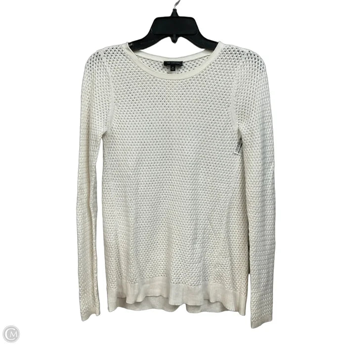 Top Long Sleeve By Limited In White, Size: Xs