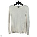Top Long Sleeve By Limited In White, Size: Xs