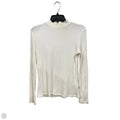 Top Long Sleeve By Liverpool In Cream, Size: Xl