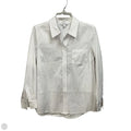 Top Long Sleeve By Liverpool In White, Size: S