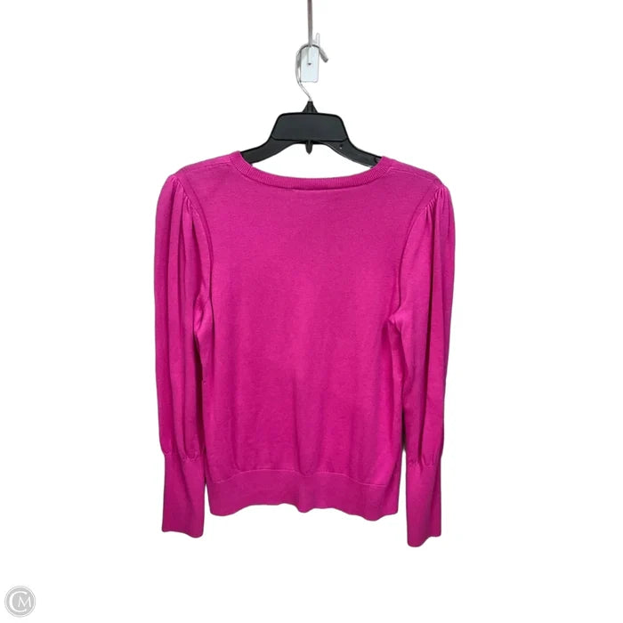 Top Long Sleeve By Loft In Pink, Size: M