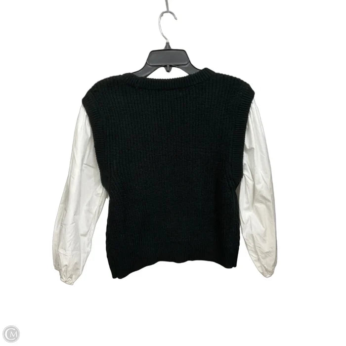 Top Long Sleeve By Sanctuary In Black & White, Size: Xs
