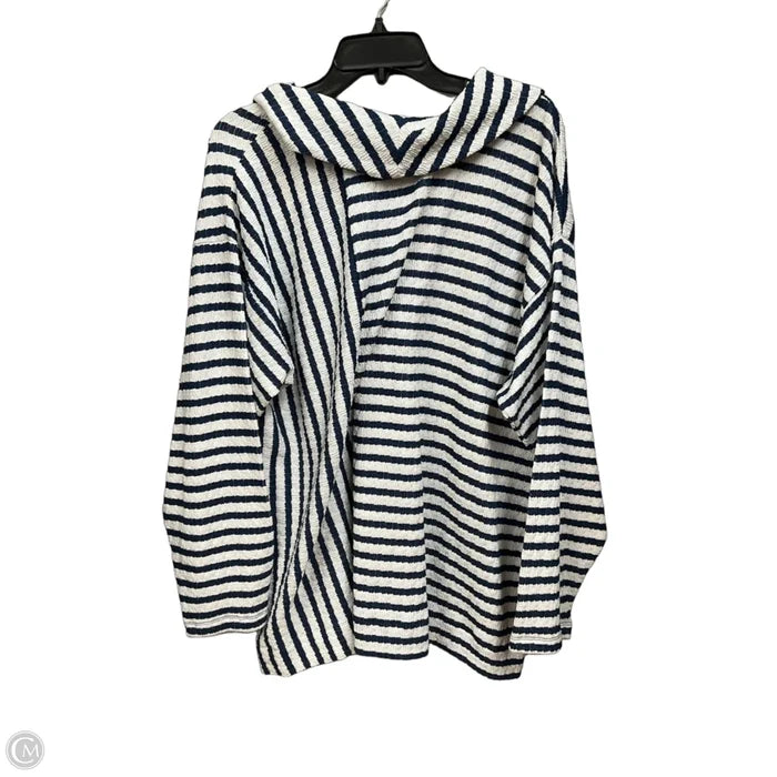 Top Long Sleeve By Skyes The Limit In Striped Pattern, Size: 3x