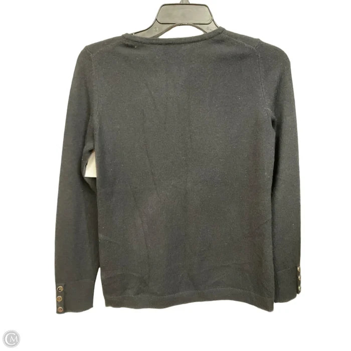 Top Long Sleeve By Talbots In Black, Size: Xsp