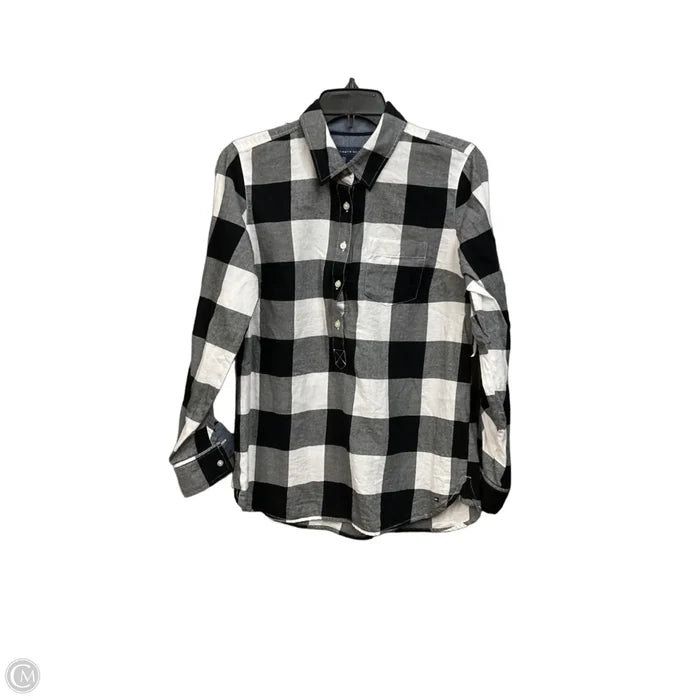Top Long Sleeve By Tommy Hilfiger In Grey, Size: S