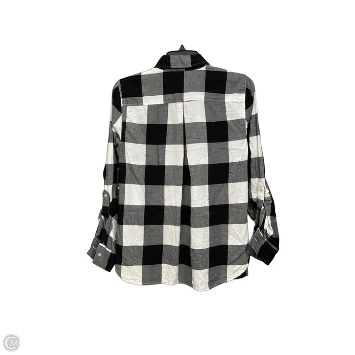 Top Long Sleeve By Tommy Hilfiger In Grey, Size: S