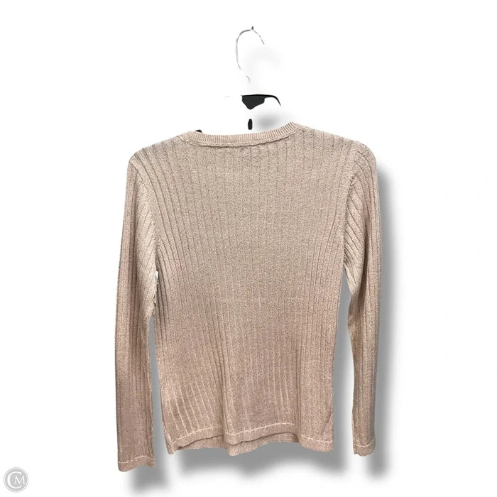 Top Long Sleeve By Tommy Hilfiger In Pink, Size: M