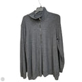 Top Long Sleeve By Tori Richards In Grey, Size: 3x
