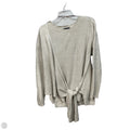 Top Long Sleeve By Tribal In Beige, Size: L