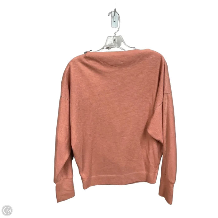 Top Long Sleeve By We The Free In Pink, Size: S