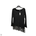 Top Long Sleeve By White House Black Market In Black, Size: Xs
