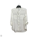 Top Long Sleeve By White House Black Market In White, Size: Xs