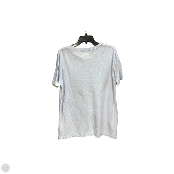 Top Short Sleeve Basic By Aerie In Blue, Size: Xs