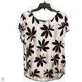 Top Short Sleeve By Alfani In Floral Print, Size: Xl