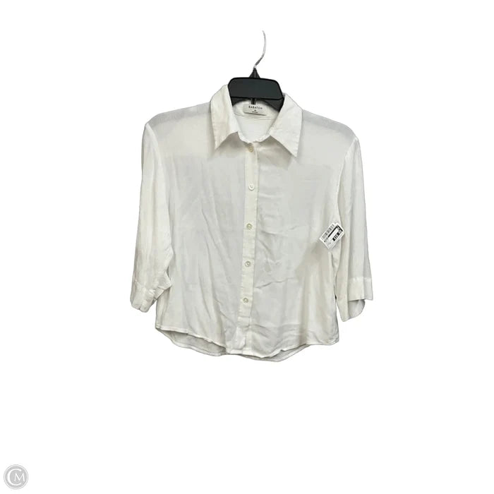 Top Short Sleeve By Babaton In White, Size: Xs