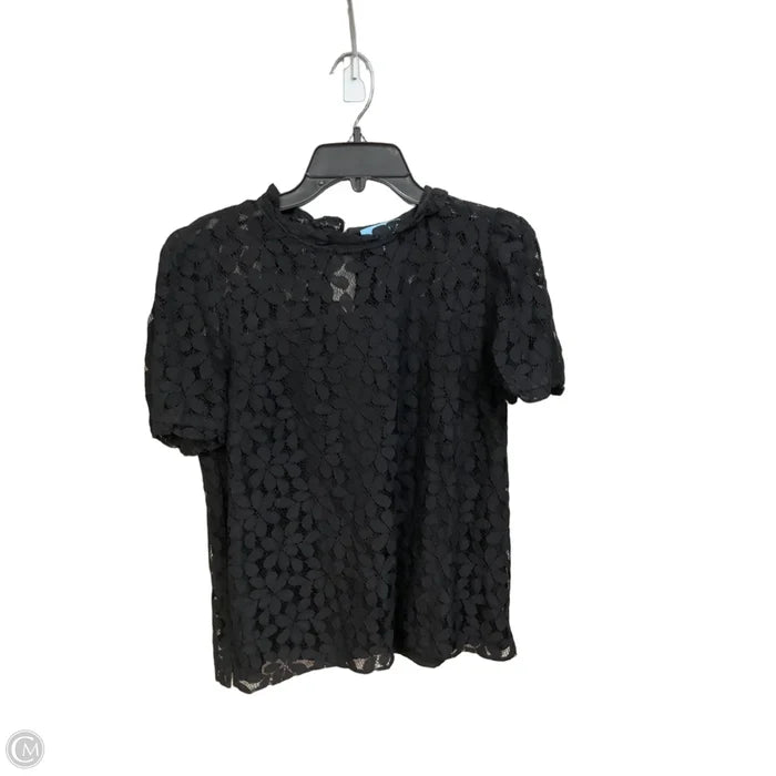 Top Short Sleeve By Cece In Black, Size: M