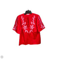 Top Short Sleeve By Cmc In Pink & Red, Size: S