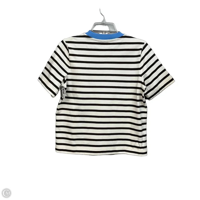 Top Short Sleeve By Cos In Striped Pattern, Size: S