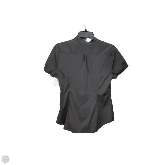 Top Short Sleeve By Express In Grey, Size: S