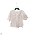 Top Short Sleeve By Frame In Striped Pattern, Size: M