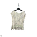 Top Short Sleeve By Free People In Floral Print, Size: M