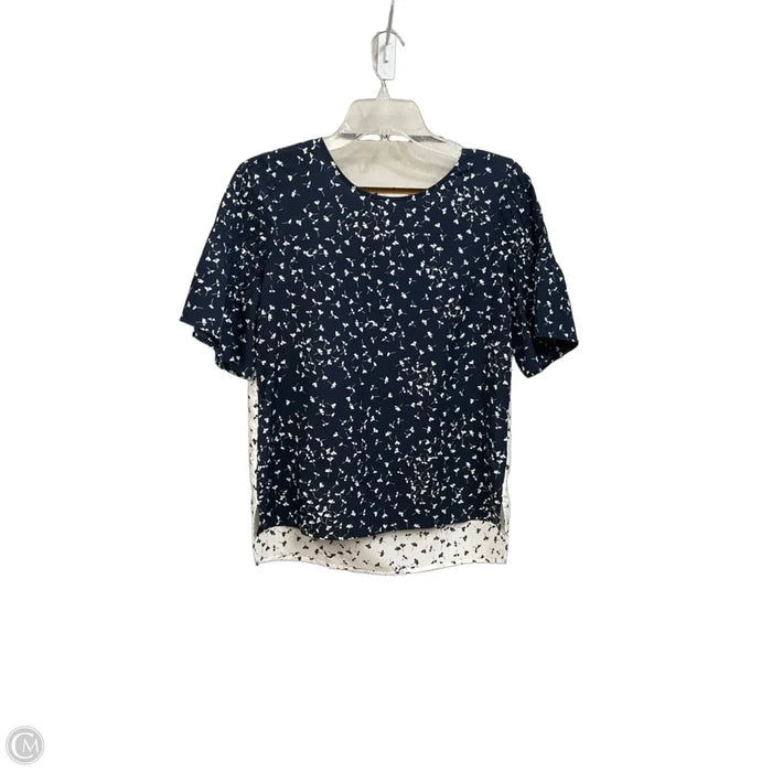 Top Short Sleeve By French Connection In Floral Print, Size: Xs
