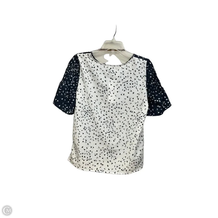 Top Short Sleeve By French Connection In Floral Print, Size: Xs
