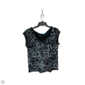 Top Short Sleeve By Fresh Produce In Black & Grey, Size: M