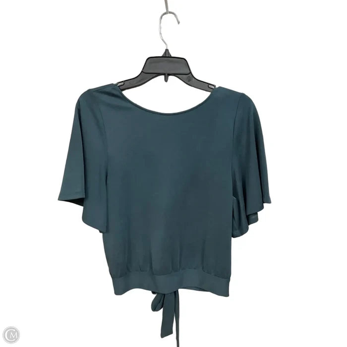 Top Short Sleeve By Gentle Fawn In Teal, Size: S