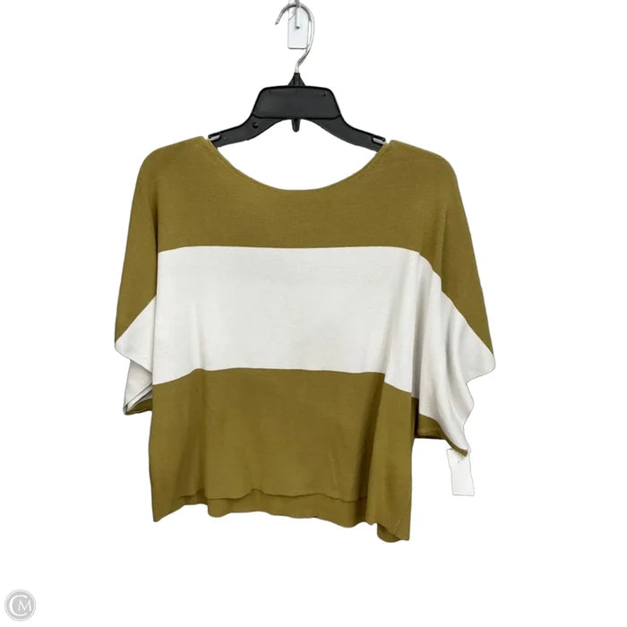 Top Short Sleeve By Halogen In Multi-colored, Size: Xs