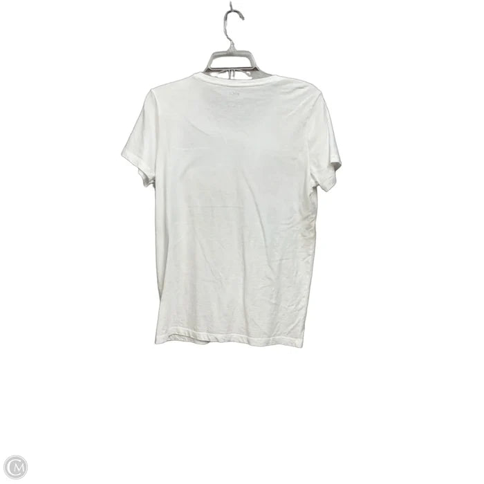 Top Short Sleeve By J. Crew In Multi-colored, Size: M