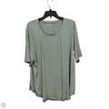 Top Short Sleeve By Lane Bryant In Striped Pattern, Size: 1x