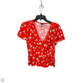 Top Short Sleeve By Old Navy In Floral Print, Size: S