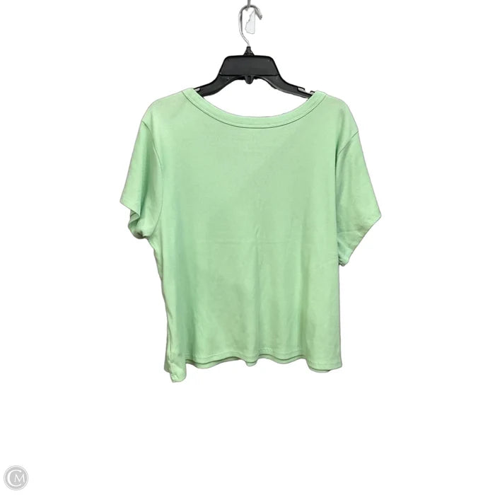 Top Short Sleeve By Old Navy In Green, Size: 3x