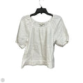 Top Short Sleeve By On 34th In White, Size: L
