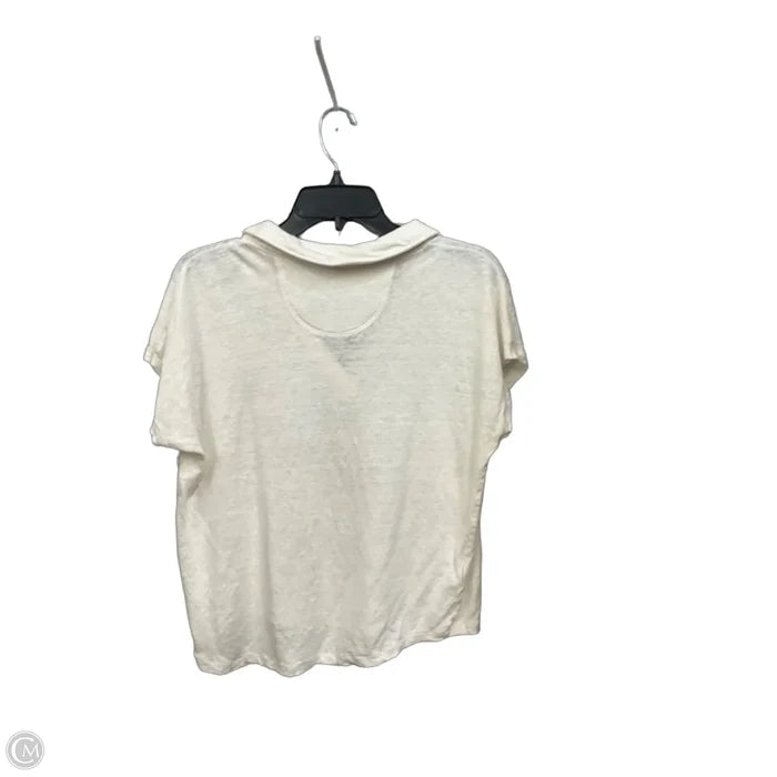 Top Short Sleeve By Tommy Bahama In White, Size: M