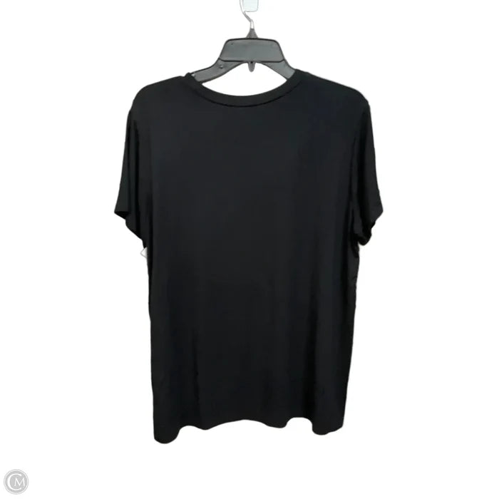 Top Short Sleeve By Torrid In Black, Size: L