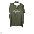 Top Short Sleeve By Torrid In Green, Size: 4x