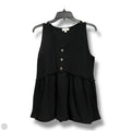 Top Sleeveless Basic By Umgee In Black, Size: S
