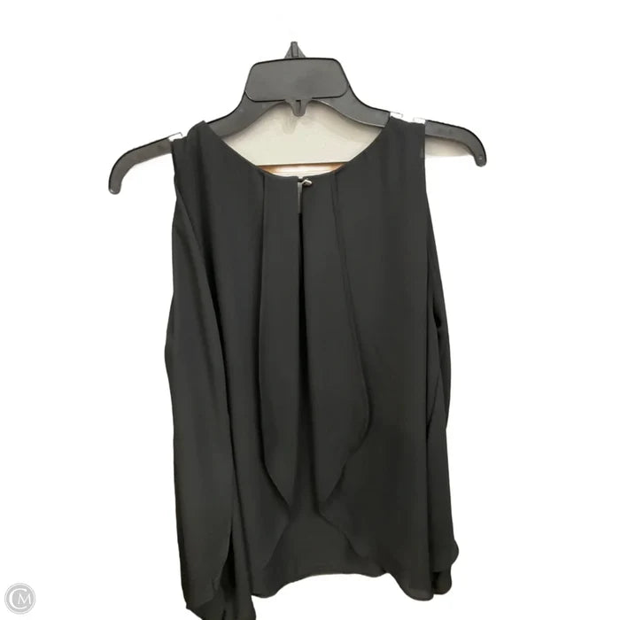 Top Sleeveless Basic By White House Black Market In Black, Size: Xs