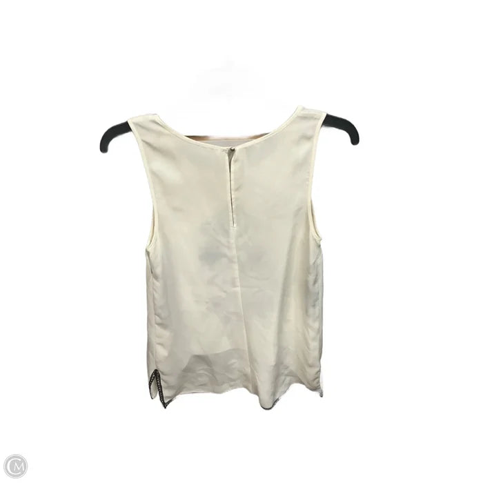 Top Sleeveless By Bebe In Cream, Size: Xs