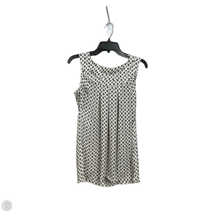 Top Sleeveless By Cabi In Multi-colored, Size: S