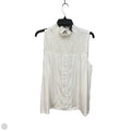 Top Sleeveless By Cable And Gauge In White, Size: Xl