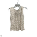 Top Sleeveless By Calvin Klein In Tan, Size: M