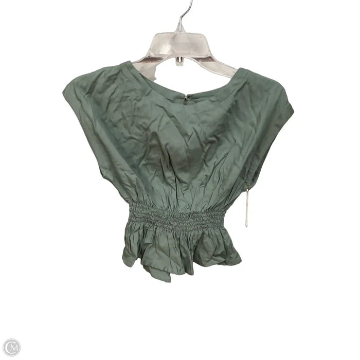 Top Sleeveless By Clothes Mentor In Green, Size: Xs