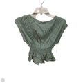 Top Sleeveless By Clothes Mentor In Green, Size: Xs