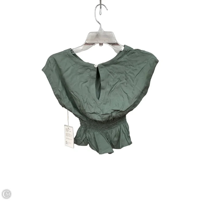 Top Sleeveless By Clothes Mentor In Green, Size: Xs